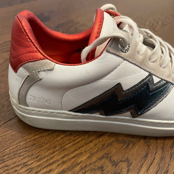 Zadig & Voltaire ZV1747 Flash leather sneakers - Picture 5 of 8